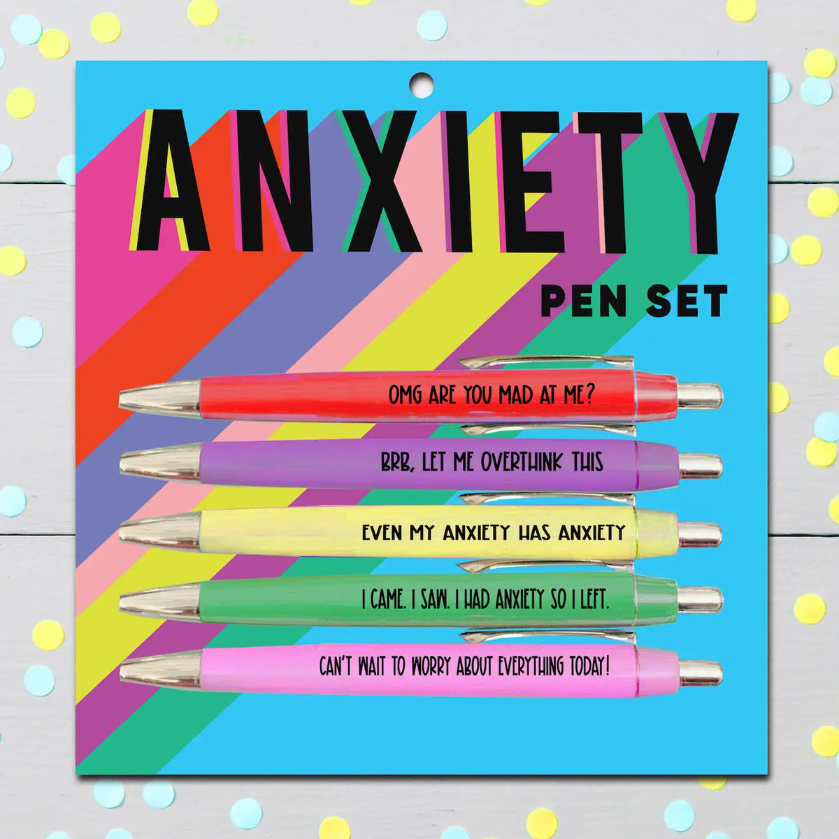 Anxiety Pen Set - Fun Club