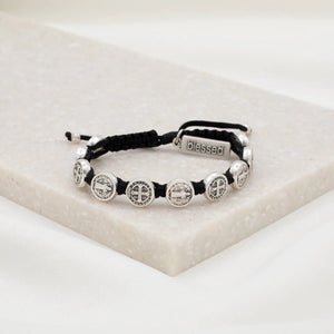 Blessing Bracelet Silver/Black