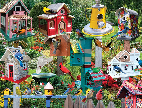 Birdhouse Village Puzzle