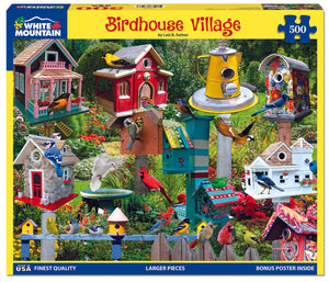 Birdhouse Village Puzzle