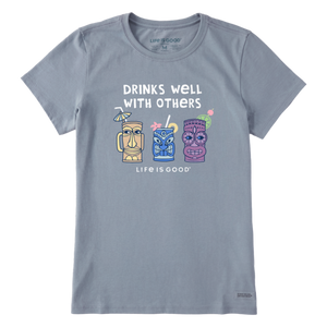 Tiki Drinks Well Tee