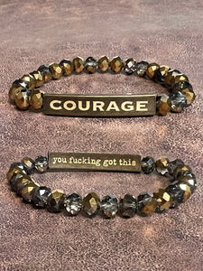 Courage/You Got This Bracelet