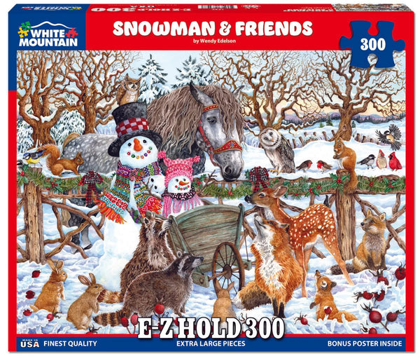 Snowman & Friends Puzzle