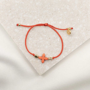 Simply Faith Bracelet Orange