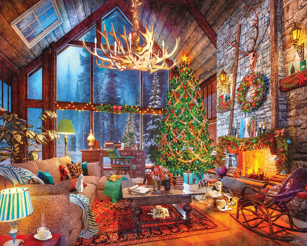 Christmas At The Cabin Puzzle