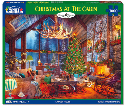 Christmas At The Cabin Puzzle