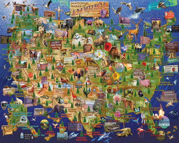 National Parks America Puzzle