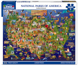 National Parks America Puzzle