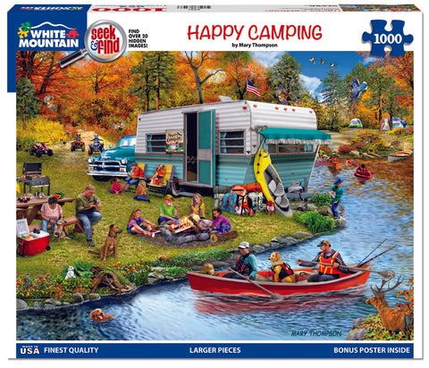 Happy Camping Puzzle