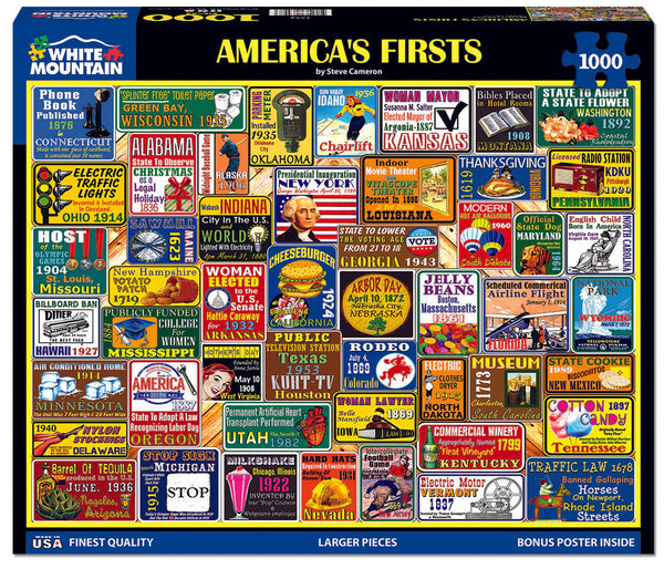 America's Firsts Puzzle