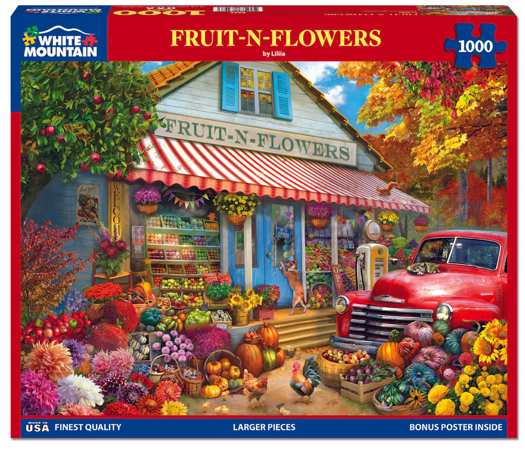 Fruit-N-Flowers Puzzles