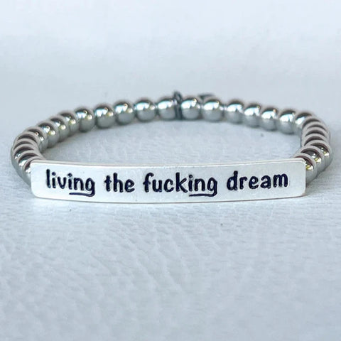 Living The Dream SilverBracelet