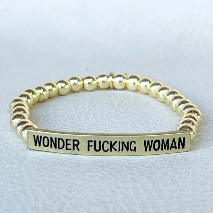 Wonder Woman Gold Bracelet