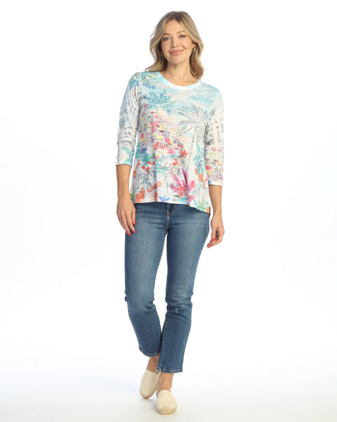 Seaside Hi Lo Tunic Top