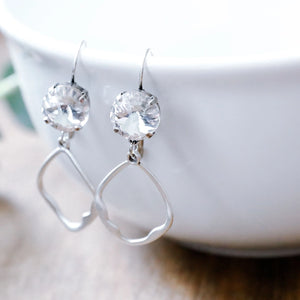 Tara Clear Earrings