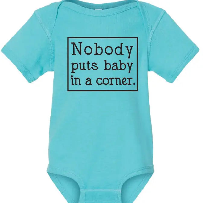 Nobody Puts Baby Onesie