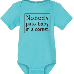 Nobody Puts Baby Onesie