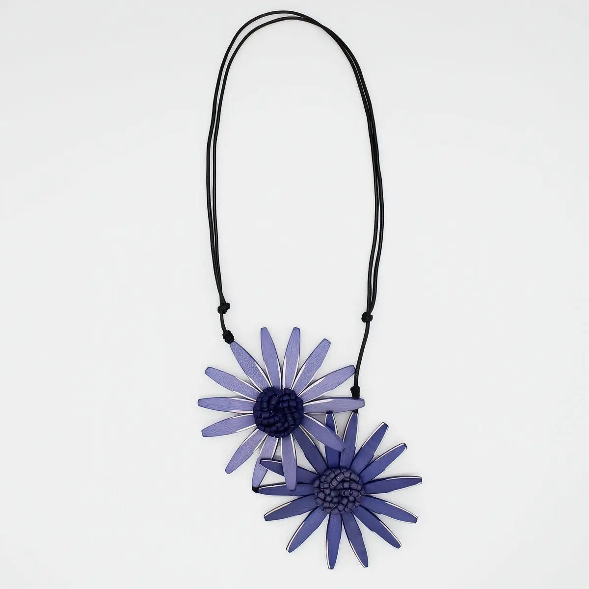 Purple Amaya Flower Necklace