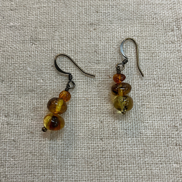 Amber Multicolor Earrings