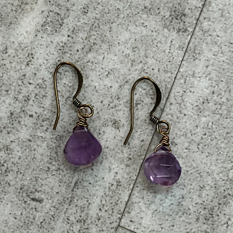 Light Amethyst Earrings