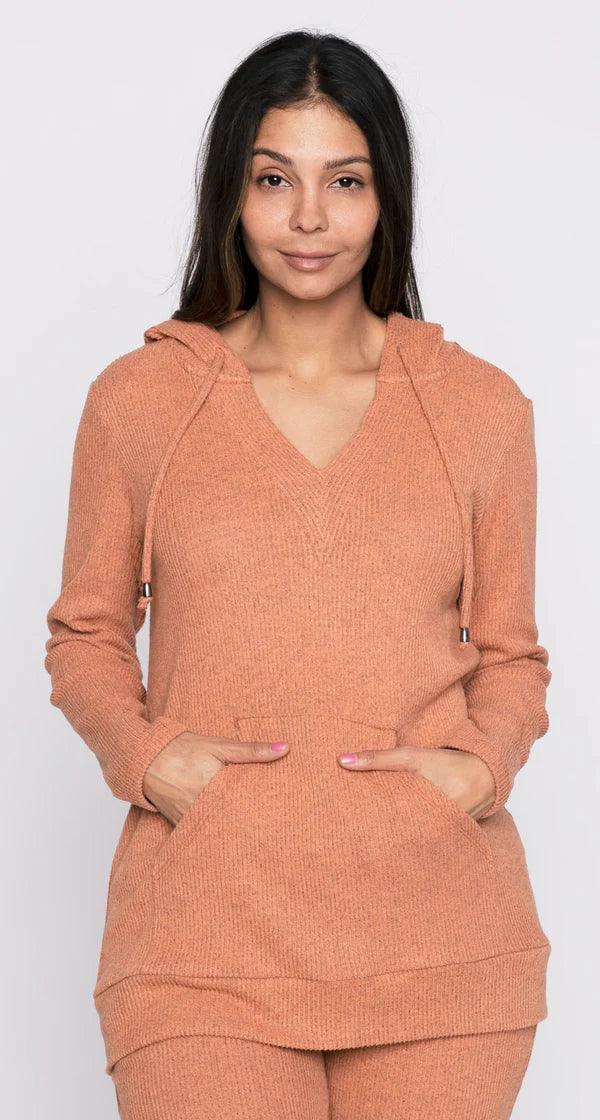 Carrot Hoodie Top