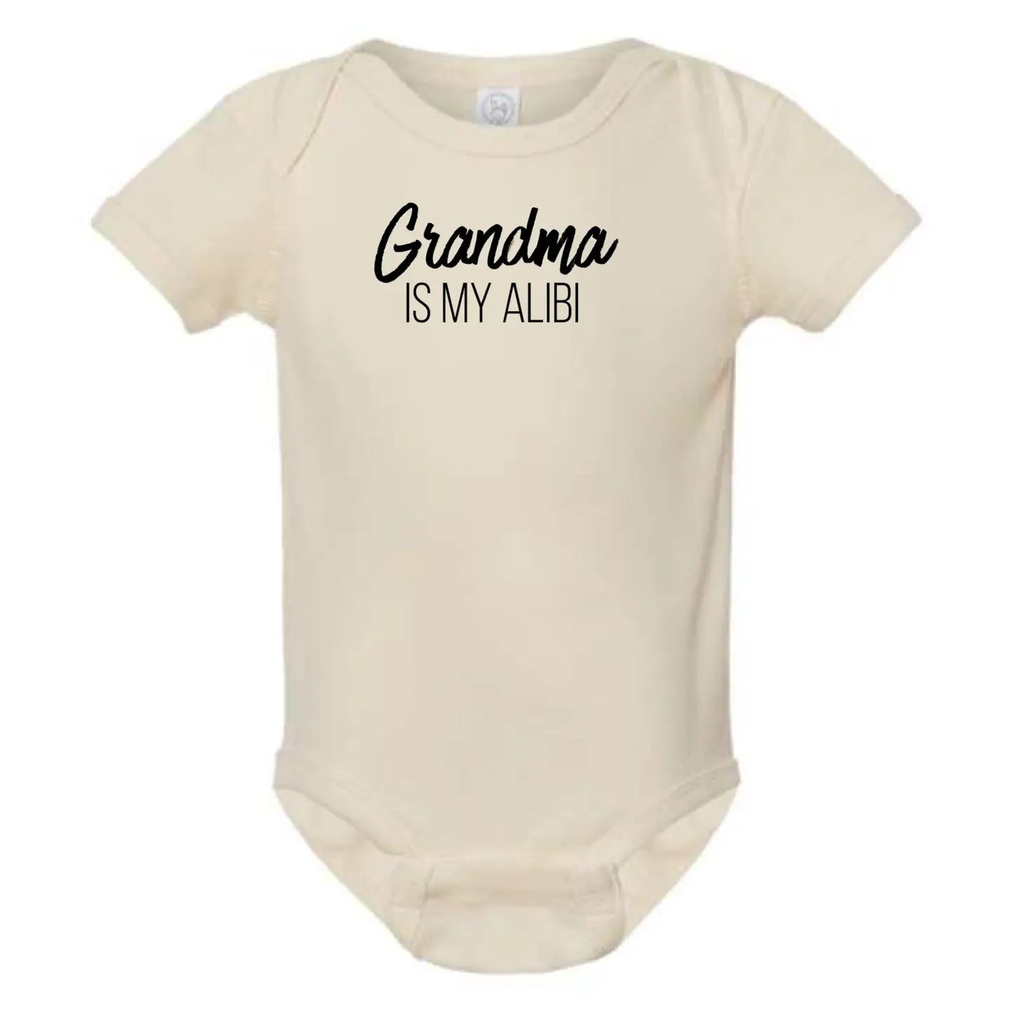 Grandma Is My Alibi Onesie