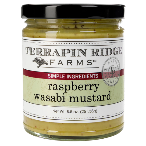 Raspberry Wasabi Mustard