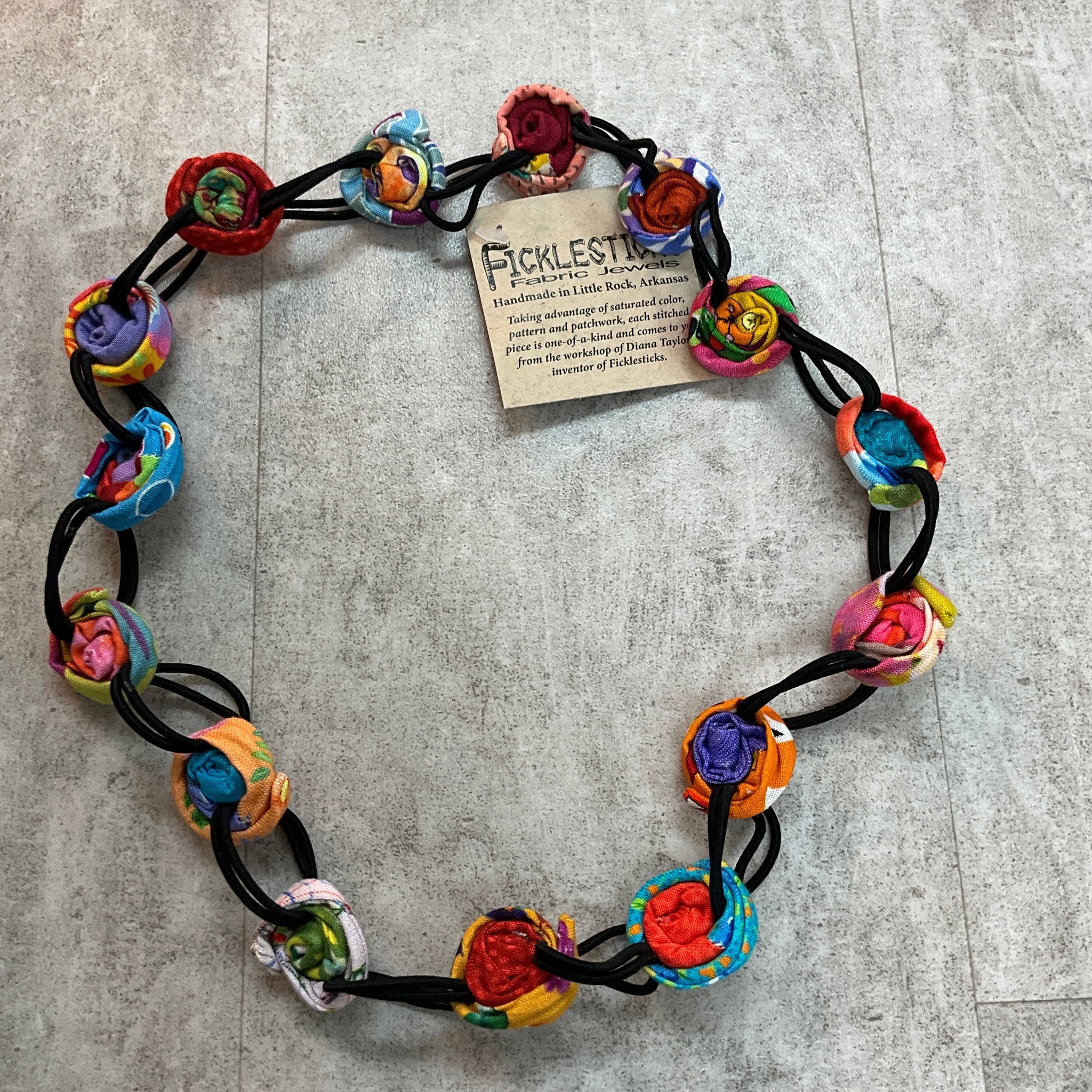 Short Millefiori Necklace