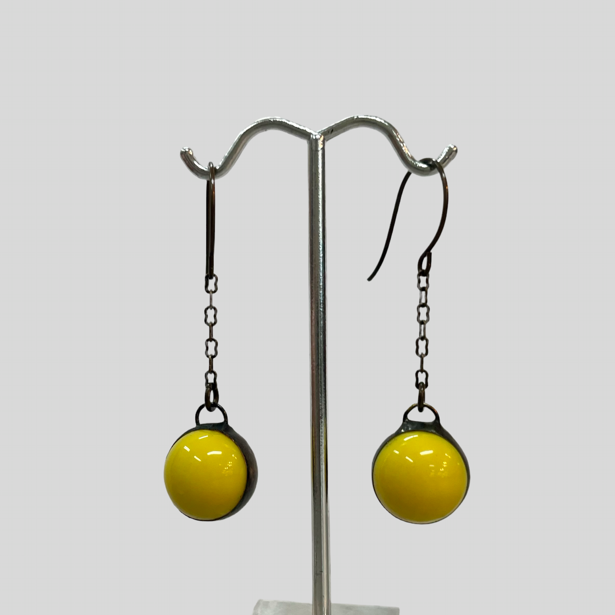 Cheery Lucite Earrings