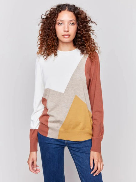 Color Block Sweater