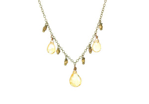 Citrine Goddess Necklace