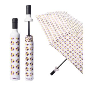 Purple/Gold Bottle Umbrella