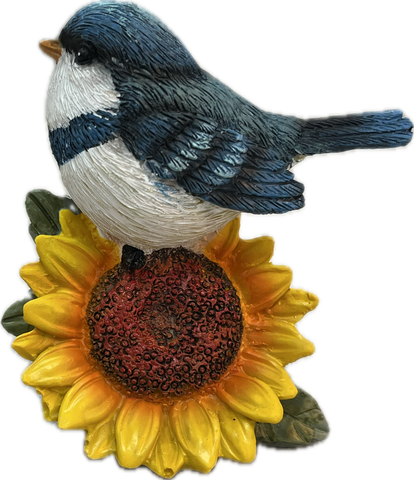 Bluebird on Sunflower