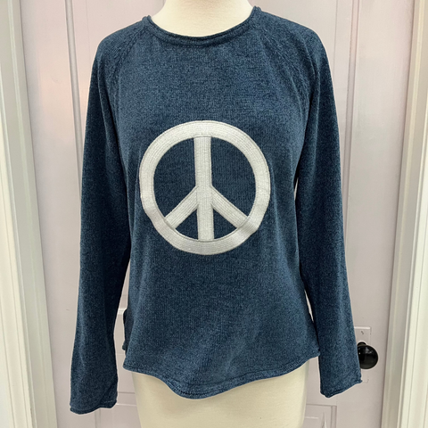 Navy Peace Top