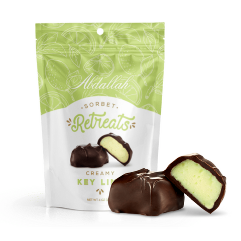 Key Lime Sorbet Chocolates