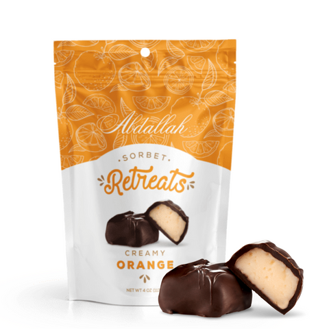 Orange Sorbet Chocolates