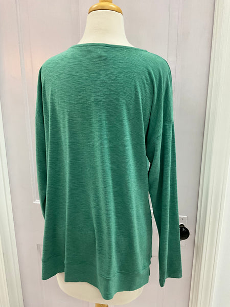 Evergreen Cross Front Top