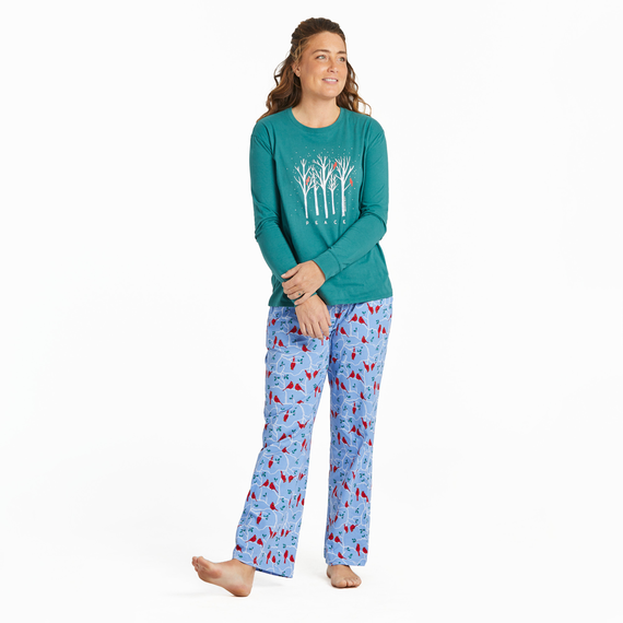 Cardinal Branch Sleep Pant