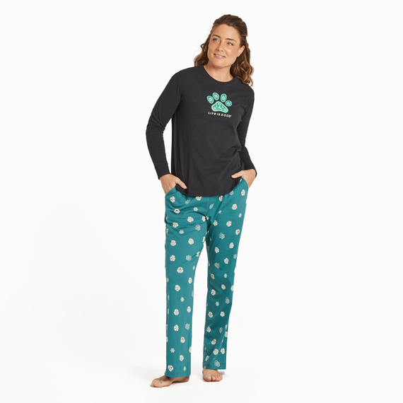 Nordic Holiday Paw Sleep Pant