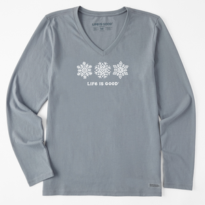 Three Snowflakes Top