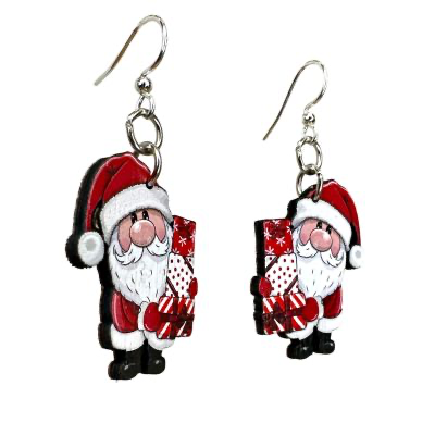 Santa Earrings