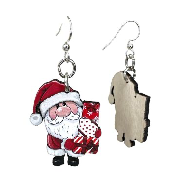 Santa Earrings