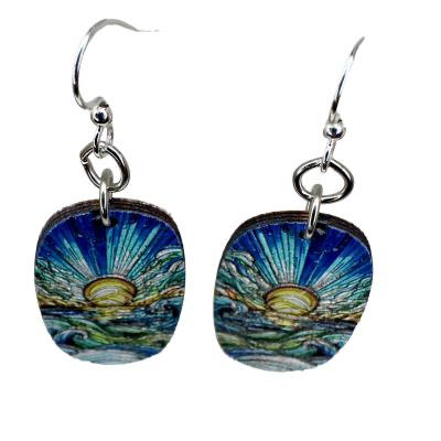 Mosaic Ocean Earrings