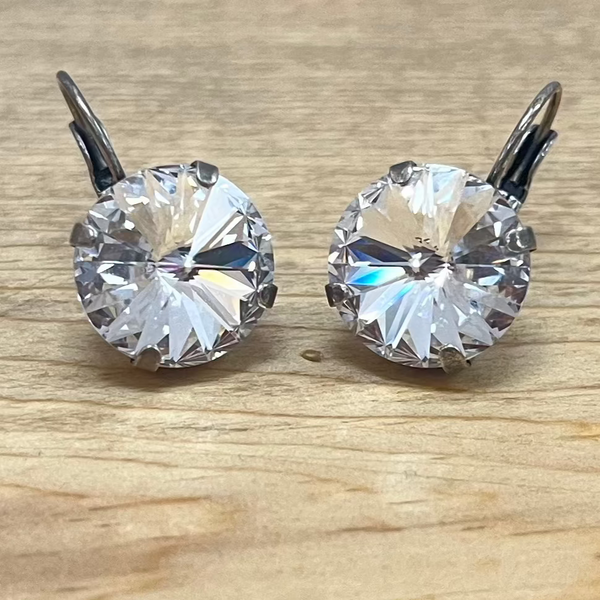 Bev Earrings Clear