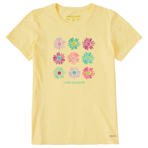 Watercolor Flower Crusher Tee