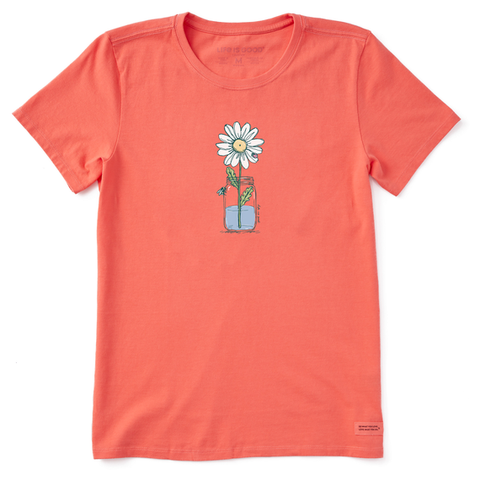 Relax Daisy Jar SS Crusher Tee