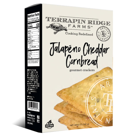 Jalapeno Cornbread Crackers