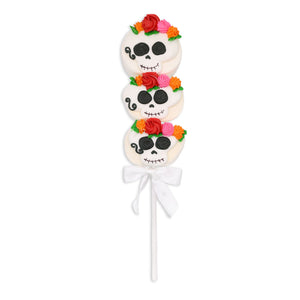 Skull Marshmallow Kabob