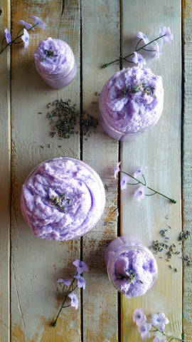 Foaming Body Scrub Lavender