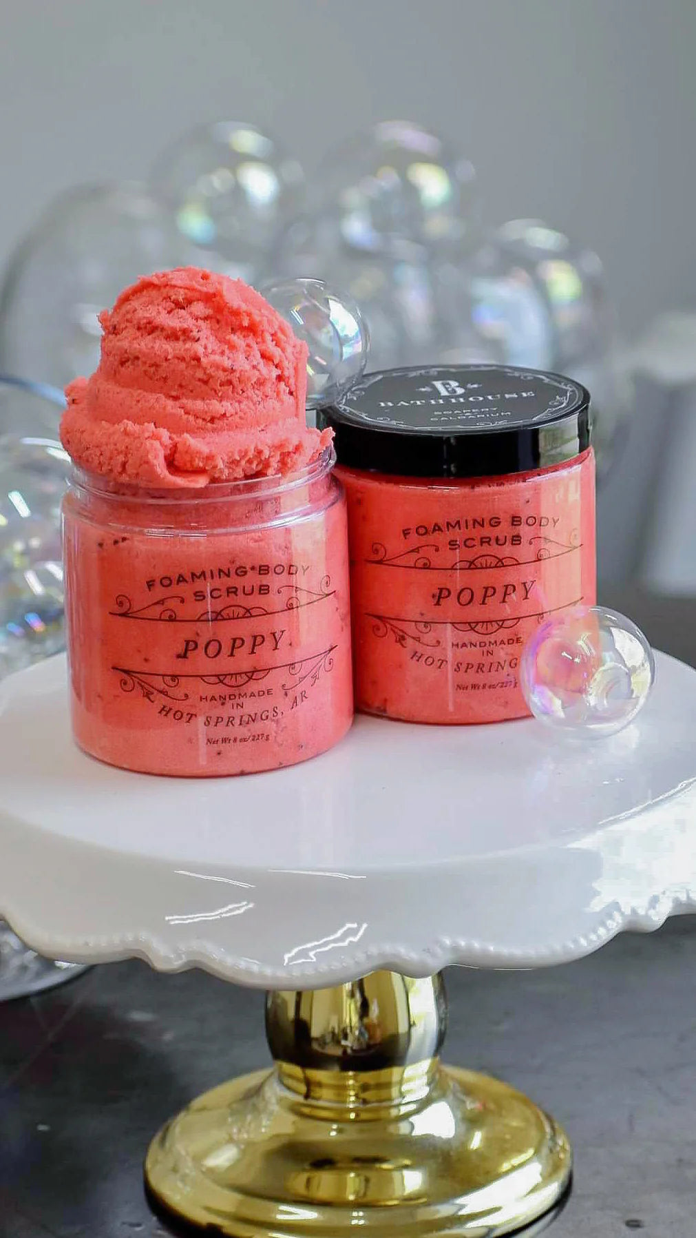 Foaming Body Scrub Poppy